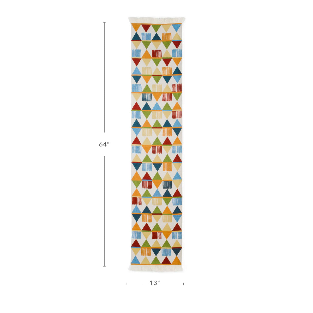 U7235 Vivid Primary Decorative Runner Dimensions