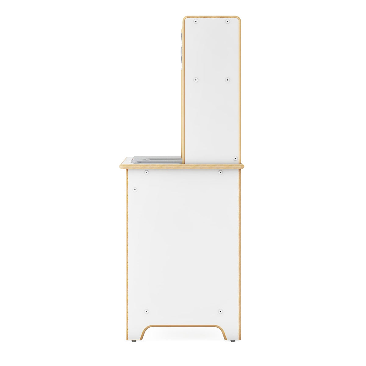 G80432 EdQ All-in-One Kitchen White Silo 2 Side | White
