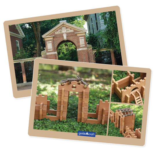 G6112 Tabletop Notch Blocks Western 85 pc. set Cards | 85