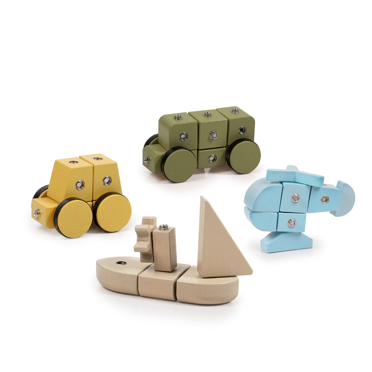 G2062 Snap Block Vehicles 32 pc. set Silo 1