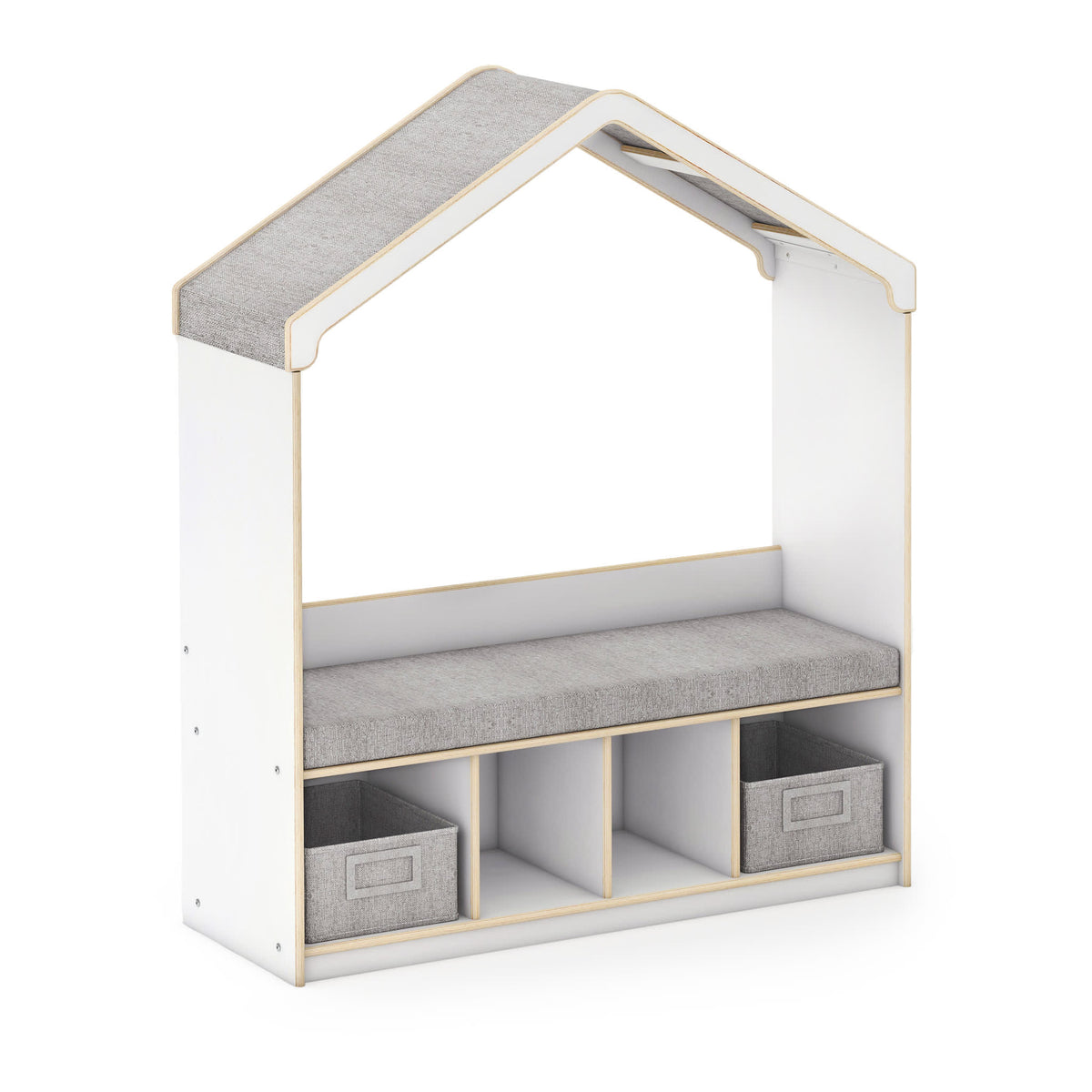 G80331 EdQ Reading Seating Nook and Storage White 1 Main | White