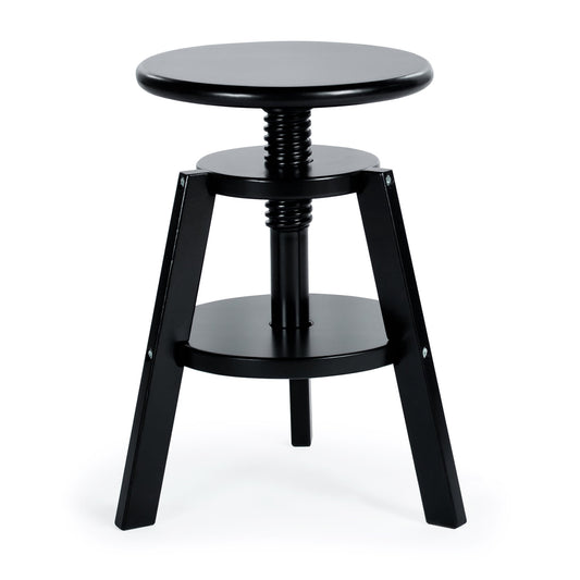 G51095 G51098 Adjustable Drafting Stool Black Silo 1 Main A | Black