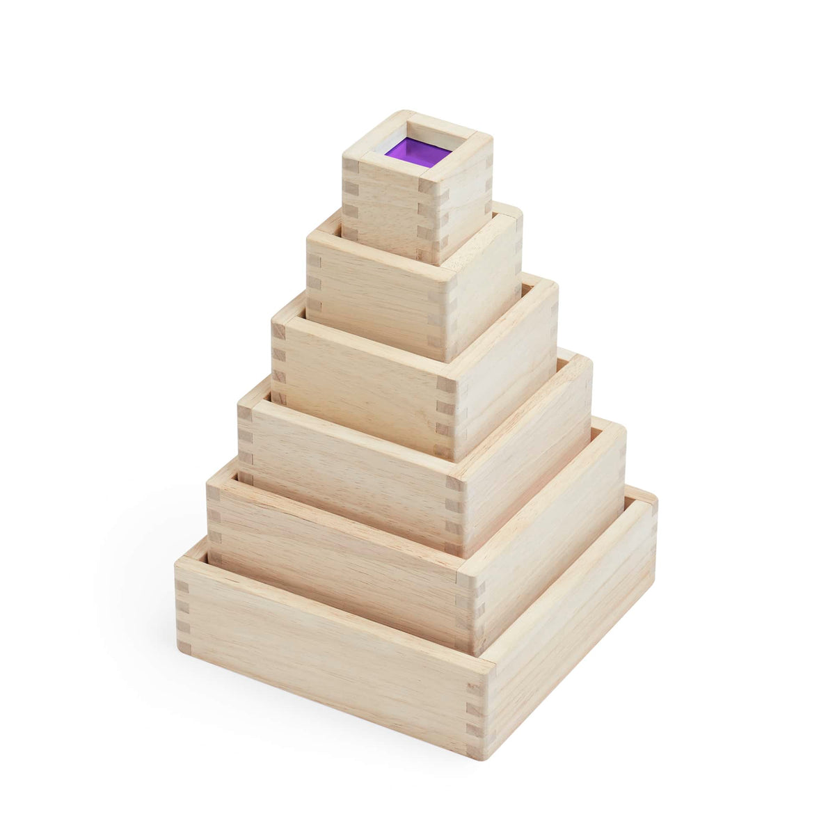 300649 Nesting Pyramid Mirror Set Silos 4