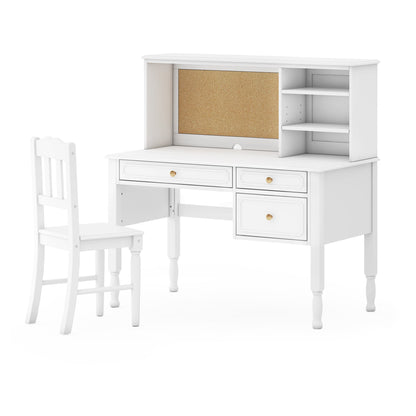 G27682 Avery Desk and Hutch and Chair Silo 1 Main
