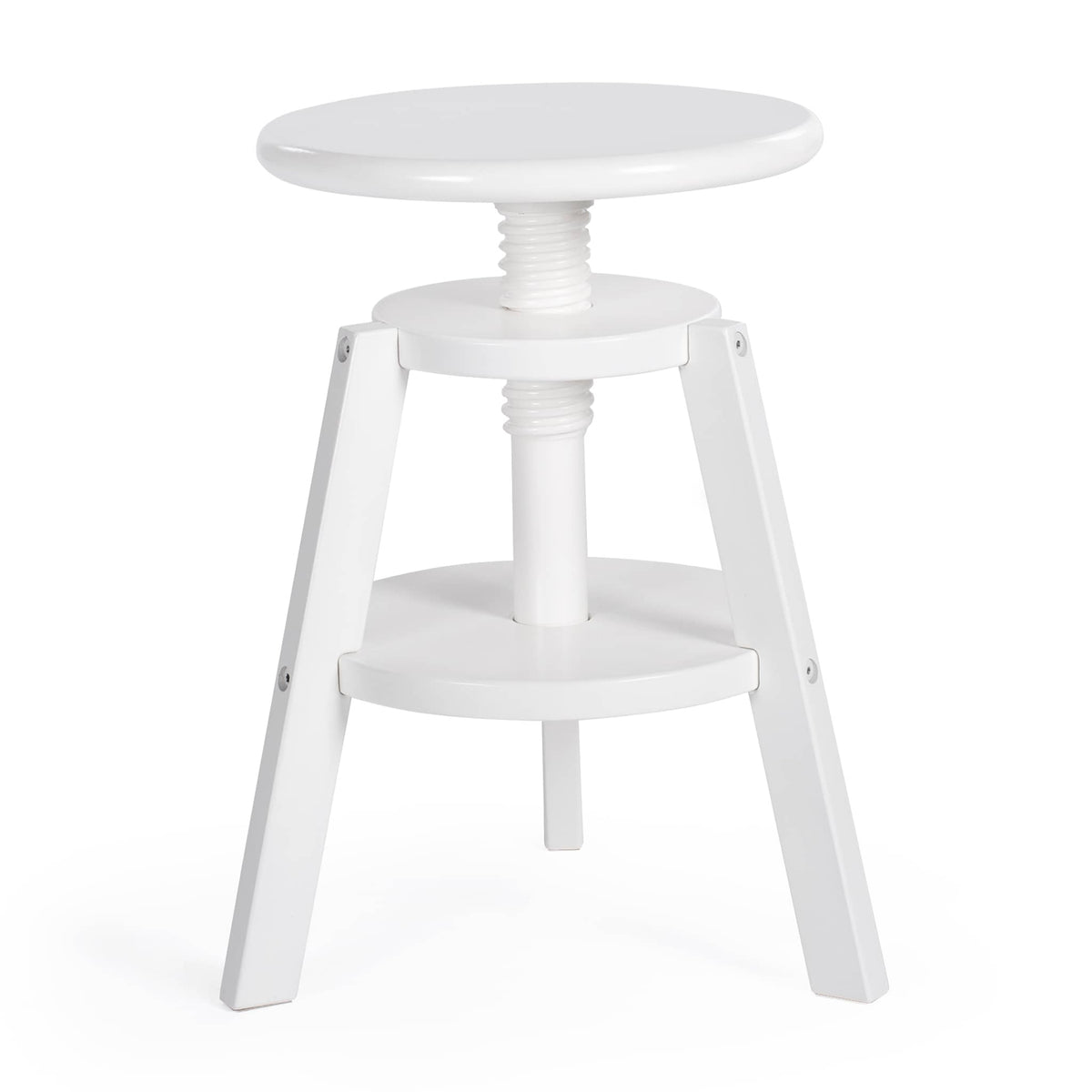 G51093 G51096 Adjustable Drafting Stool White Silo 1 Main A | White