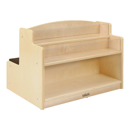 U53120 Toddler Reading and Storage Bench Silo 1 Main B