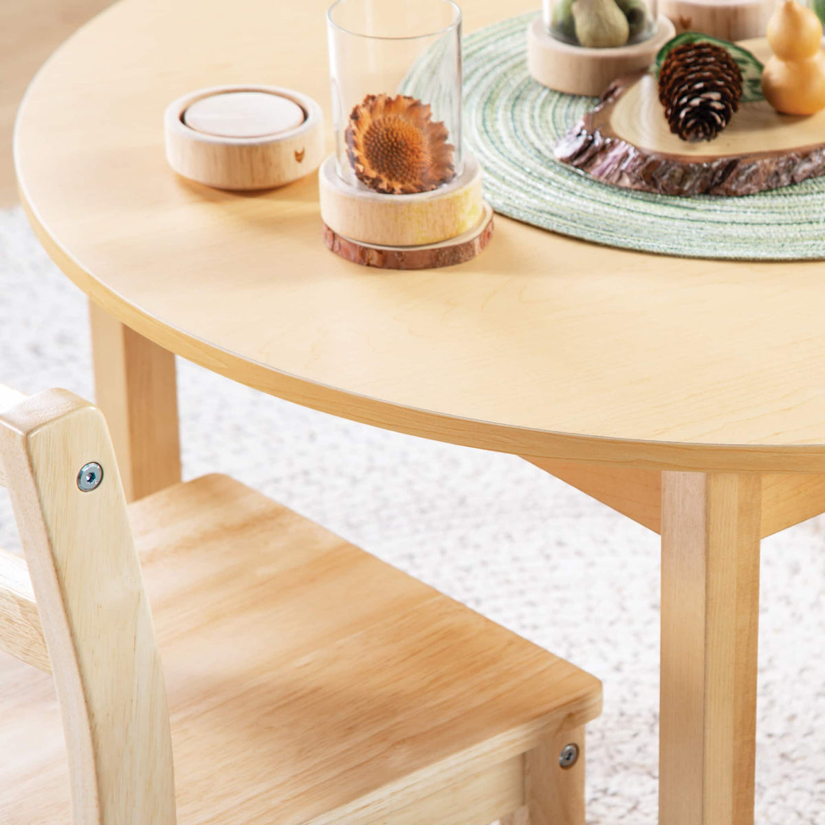 G80380-P EdQ Table 30in Round Env 2668 Detail | 18 in