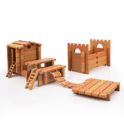 G6112 Tabletop Notch Blocks Western 85 pc. set Studio 4 | 85