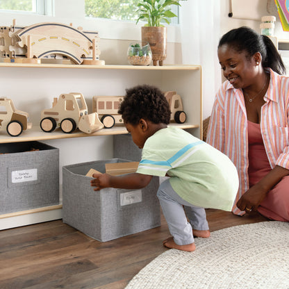 G80210 EdQ 24in 2 Shelf Open Storage White Lifestyle 0397 | White
