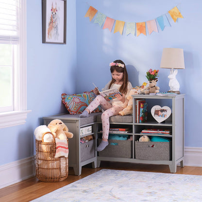G76901 Corner Nook Gray Lifestyle 1 | Gray