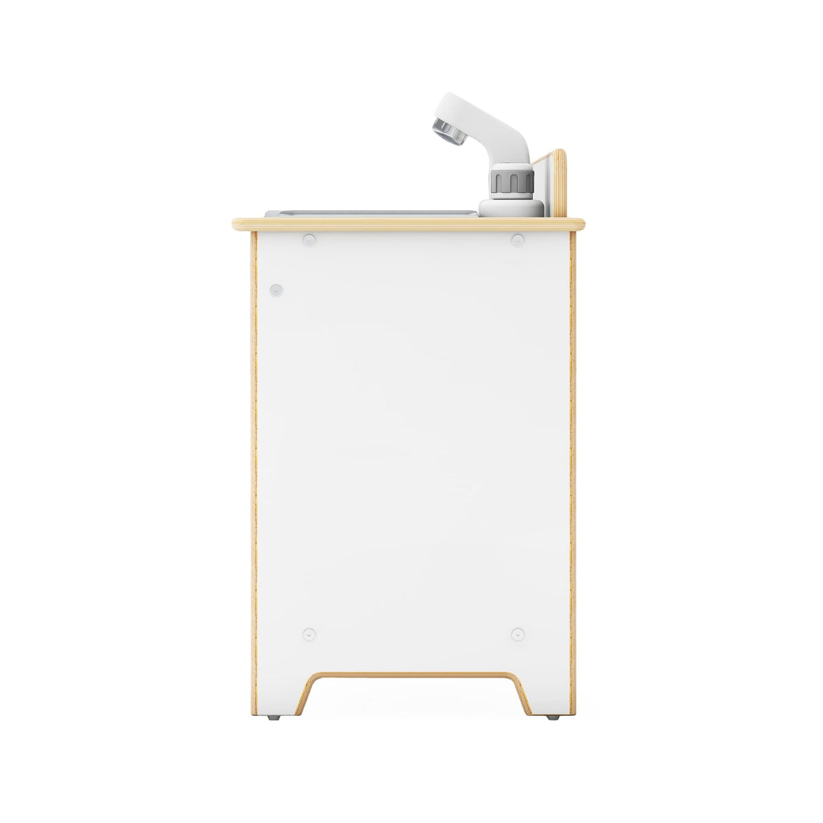 G80430 EdQ Kitchen Stove and Sink and Oven White Silo 2 Side | White