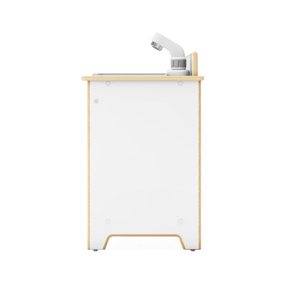 G80430 EdQ Kitchen Stove and Sink and Oven White Silo 2 Side | White