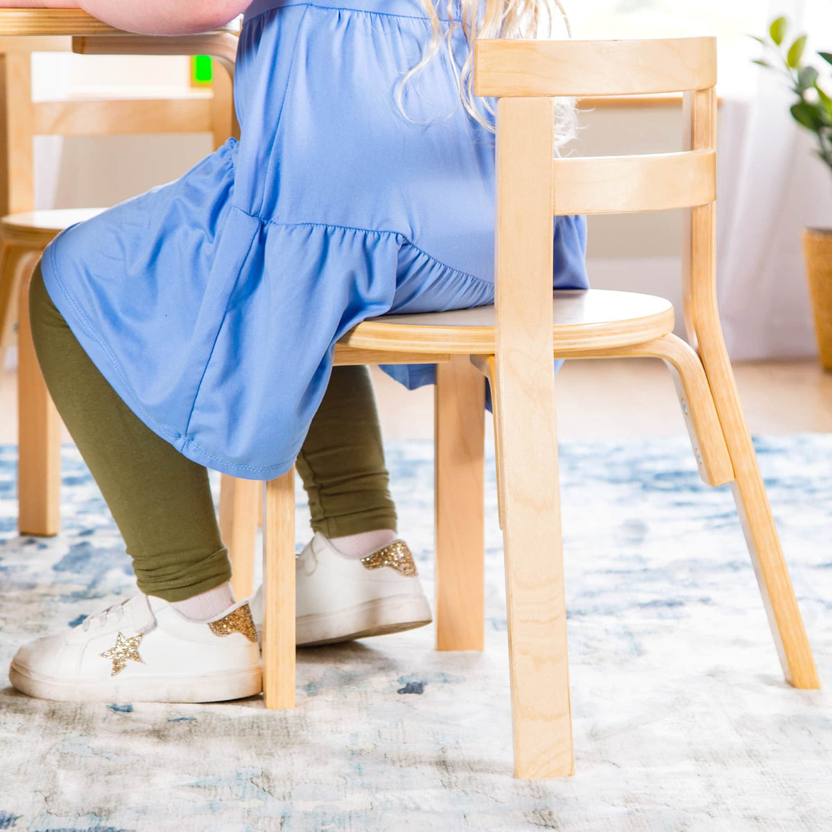 G81040 Nordic Table and 4 Chairs Natural Lifestyle 0741 | Natural