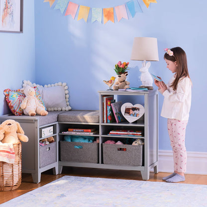 G76901 Corner Nook Gray Lifestyle 2 | Gray